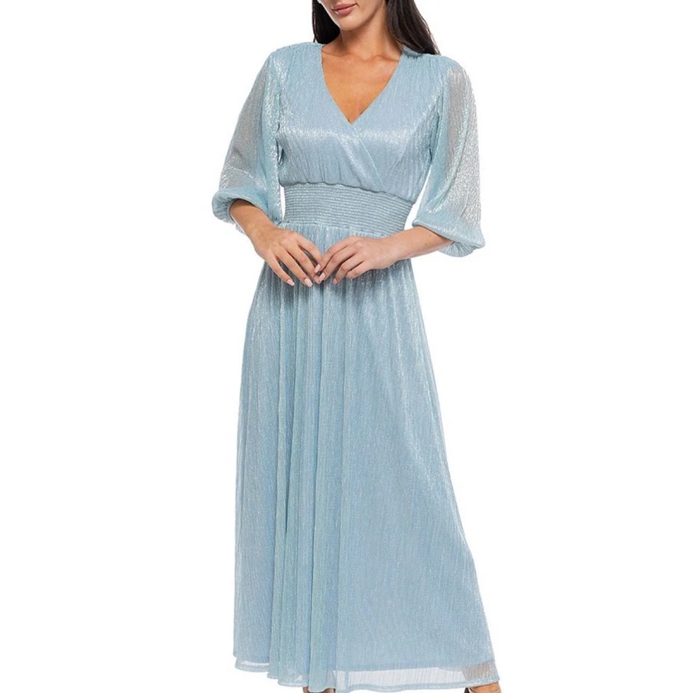 Elegant Blue Evening Dress